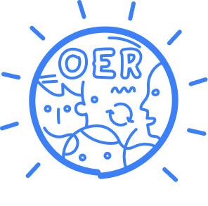 Icon of OER and people