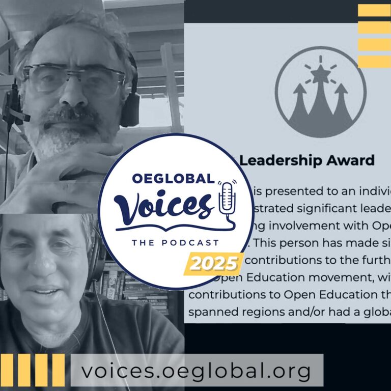OEG Voices 086: Colin de la Higuera on 2024 OEAward for Leadership